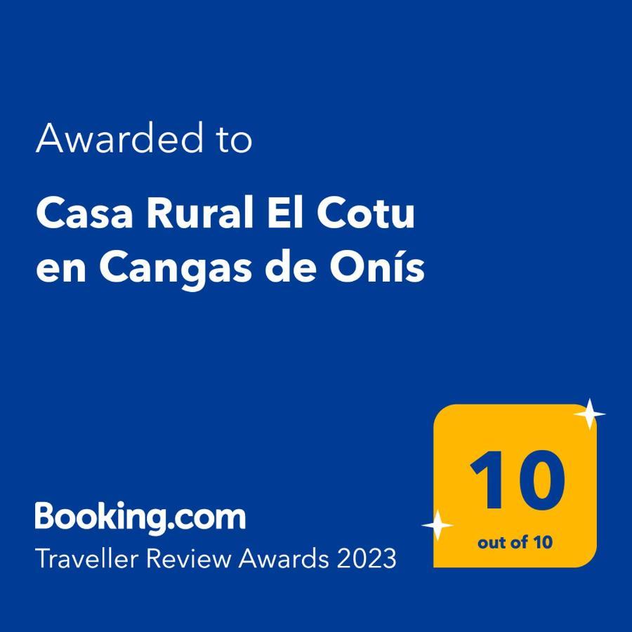 Casa Rural El Cotu En Cangas De Onis Exterior photo
